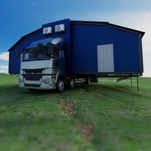 Integrated Folding Shelter (9.6 meters)