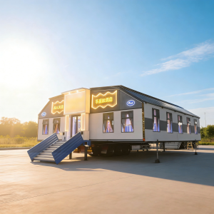 Mobile Expandable Shower Shelter